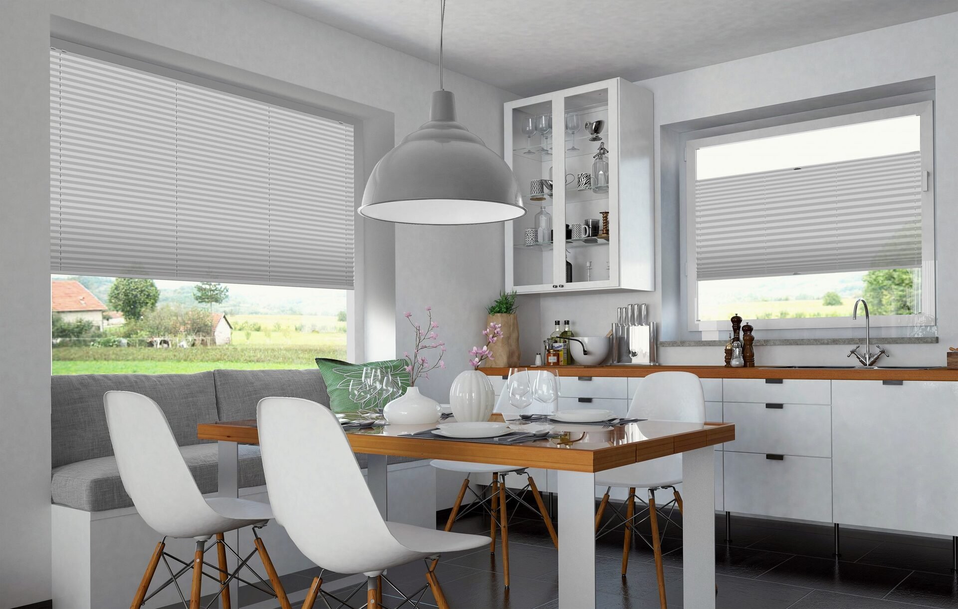 Tageslicht perfekt dosiert mit den flexiblen Lösungen von Gardinenhome24