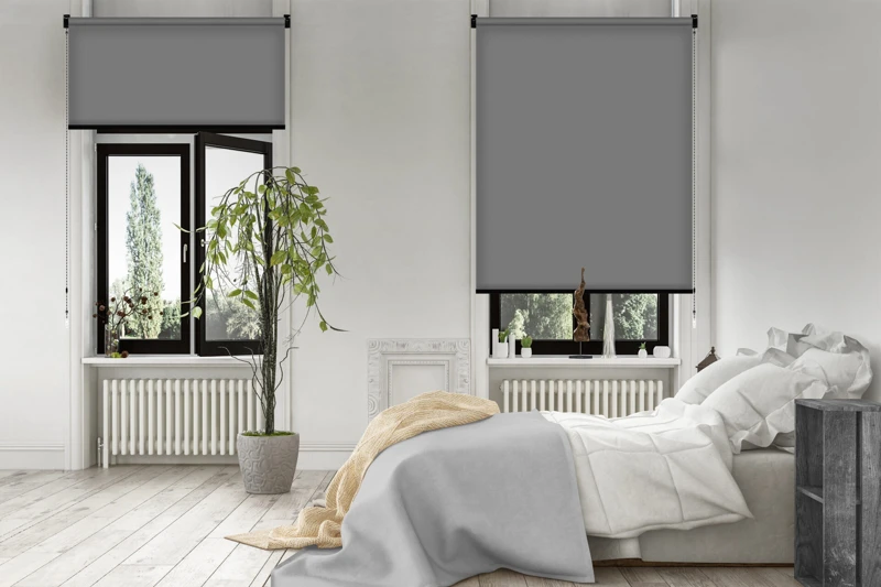 Bright light modern luxury bedroom