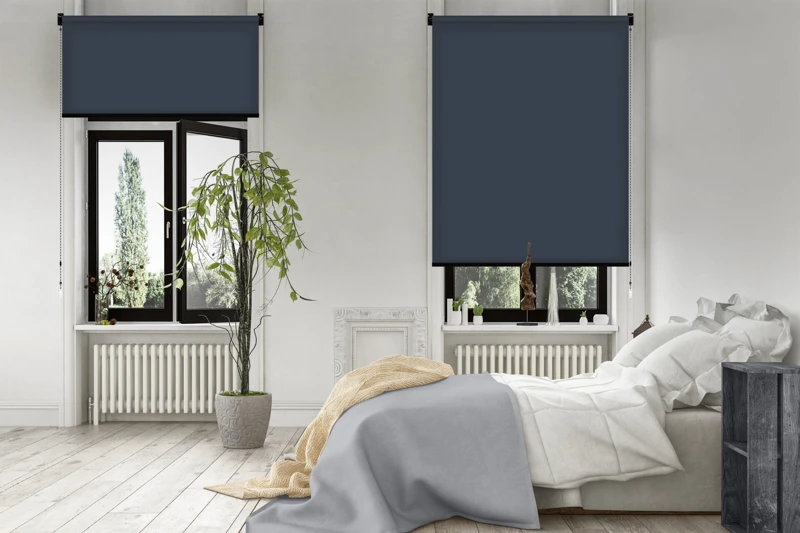 Bright light modern luxury bedroom