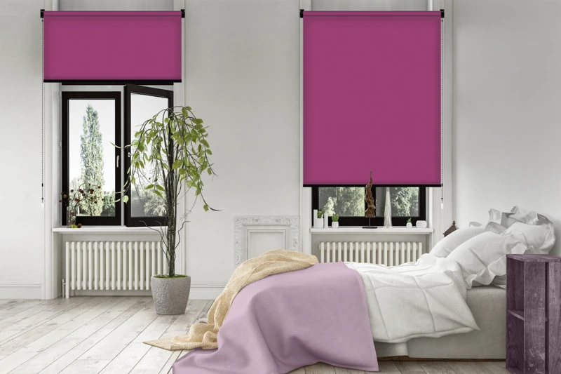 Bright light modern luxury bedroom